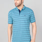 Pique Stripe Regular Fit Pocket Polo