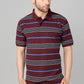 Pique Stripe Regular Fit Pocket Polo