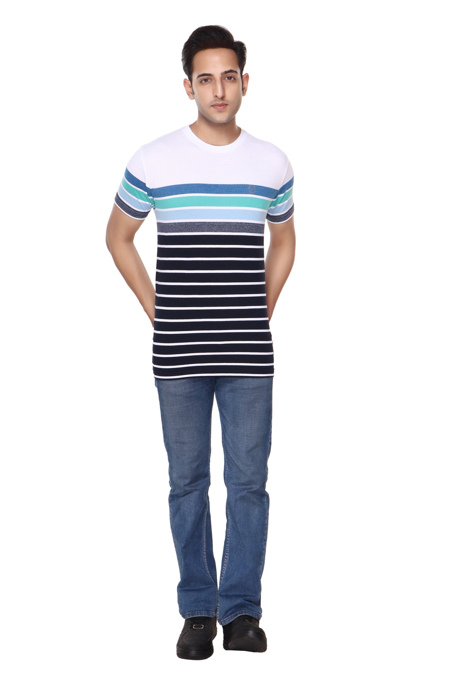 Pique Stripe Tee