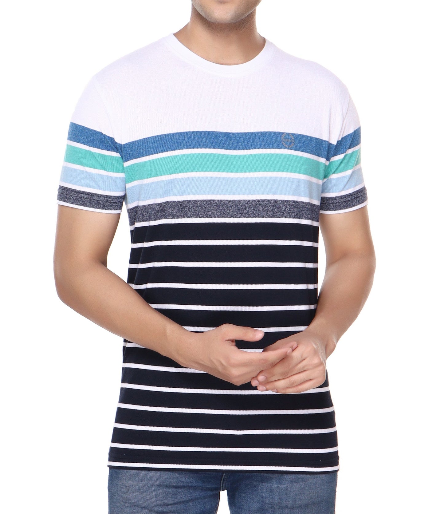 Pique Stripe Tee